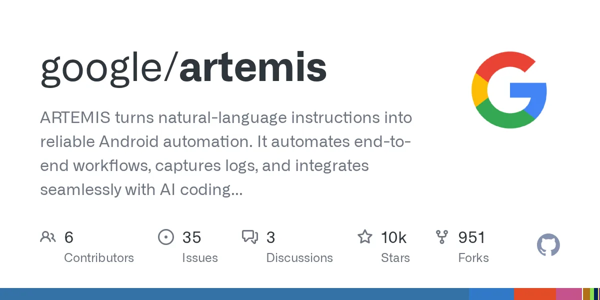 刷到一段手机自己动的视频,扒出了 Google 的 ARTEMIS
