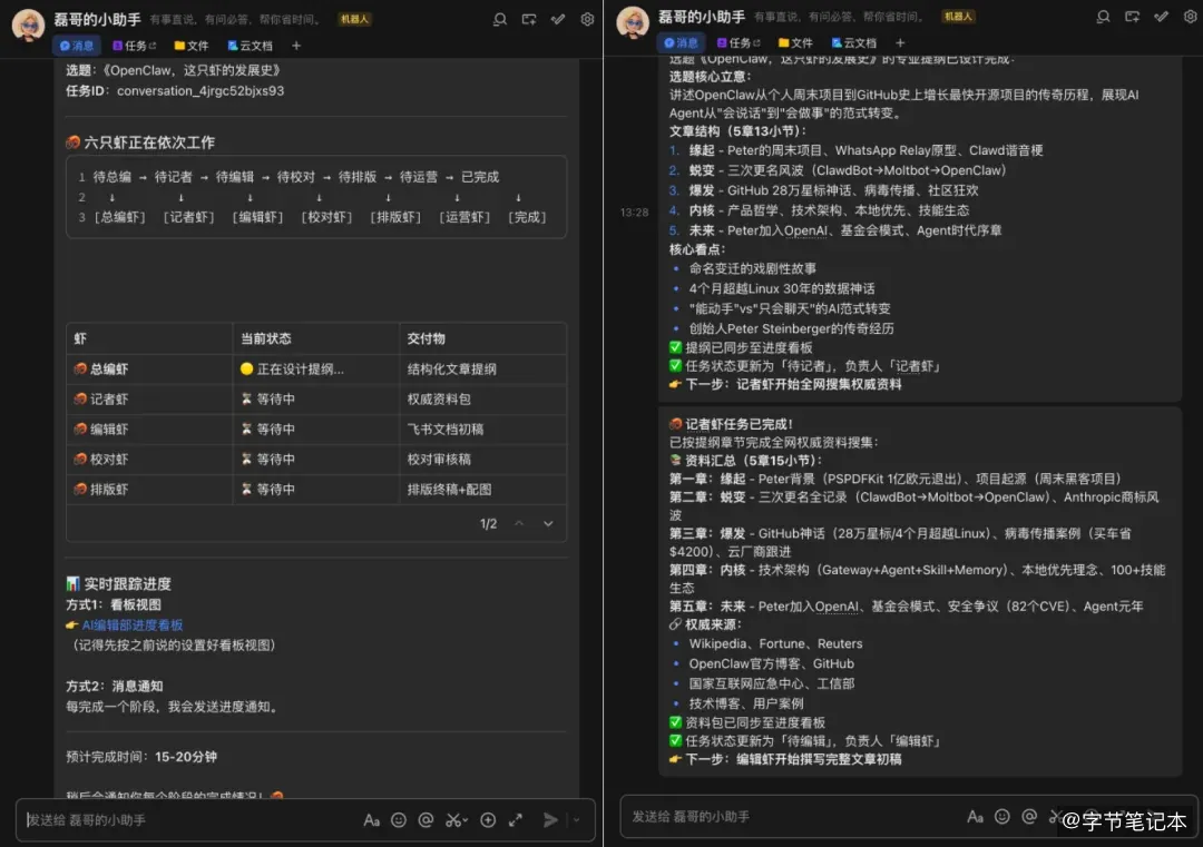 飞书aily AI编辑部