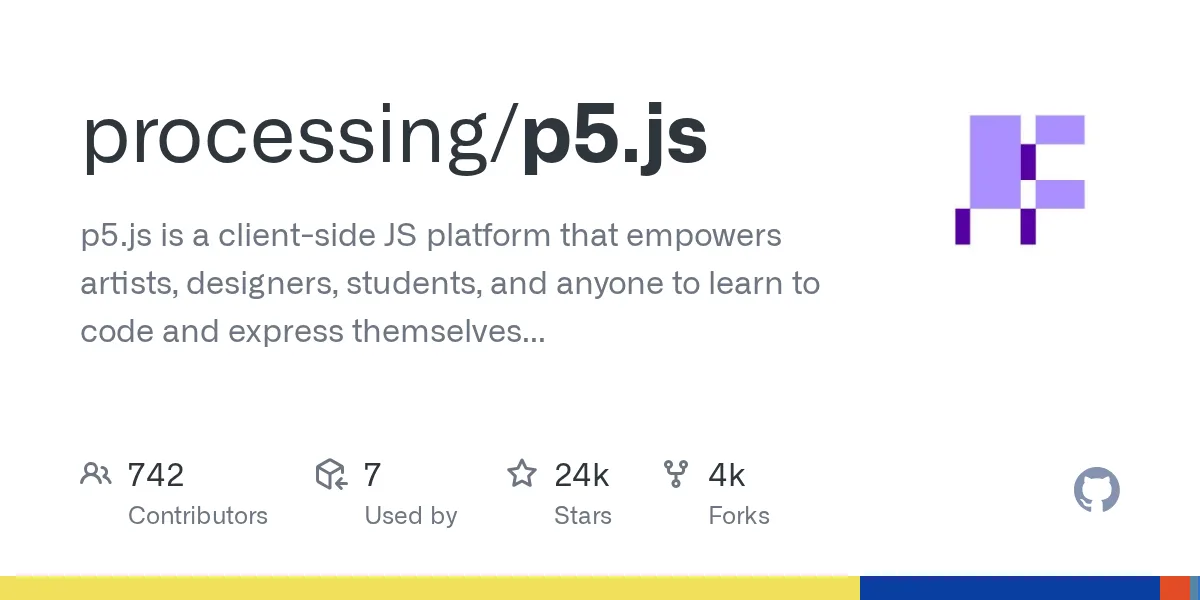 一个 script 标签开始创作:p5.js 的生成式画布