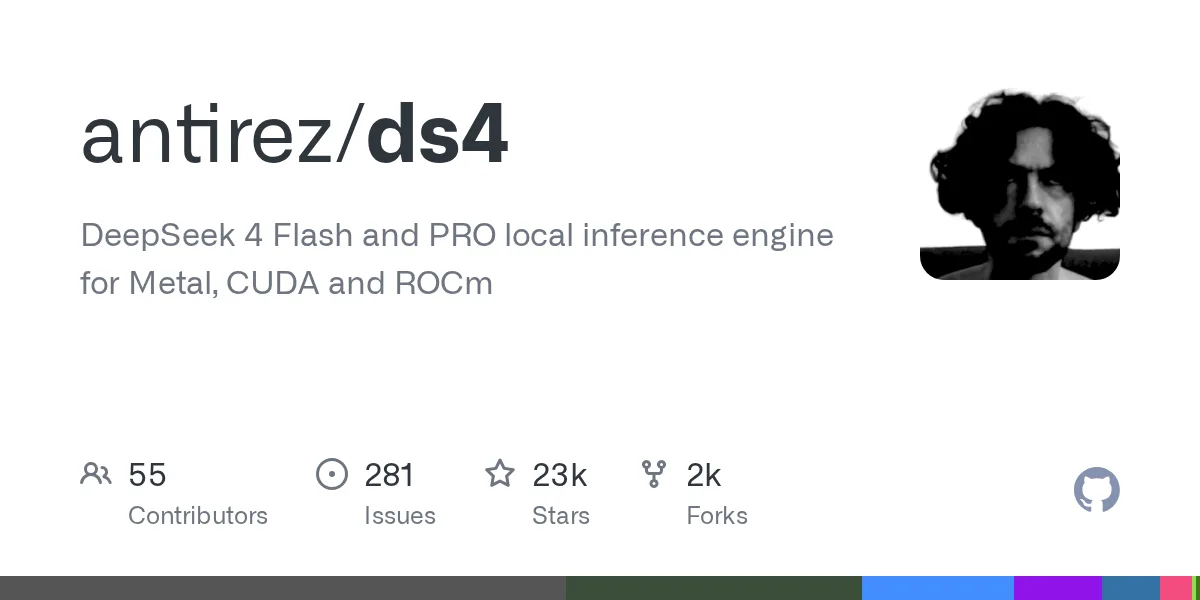 Redis 作者用 C 写推理引擎,专跑 DeepSeek