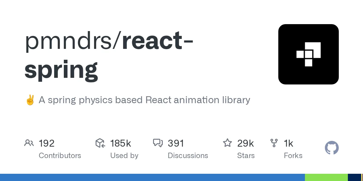 界面动画总是僵?react-spring 用物理参数取代时长