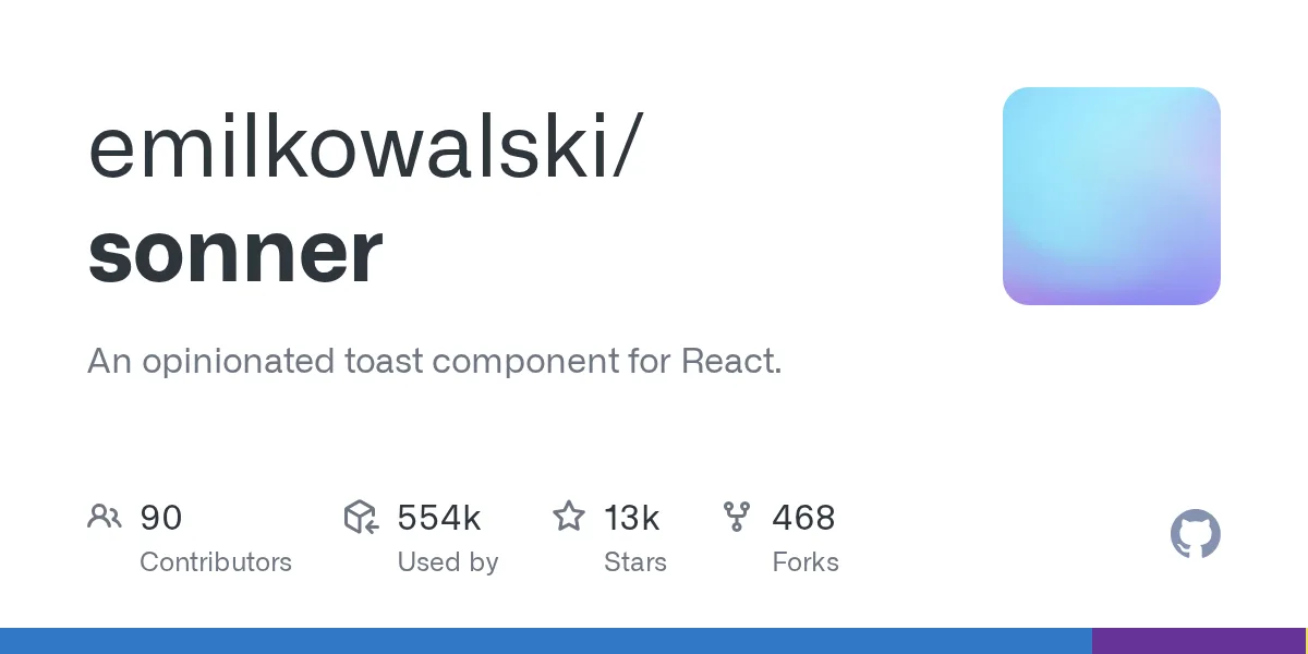 Sonner toast 组件
