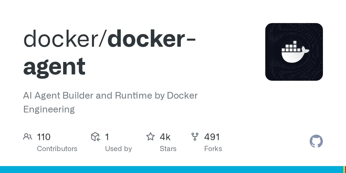 agent 界的 docker run：Docker 官方把 agent 做进 CLI