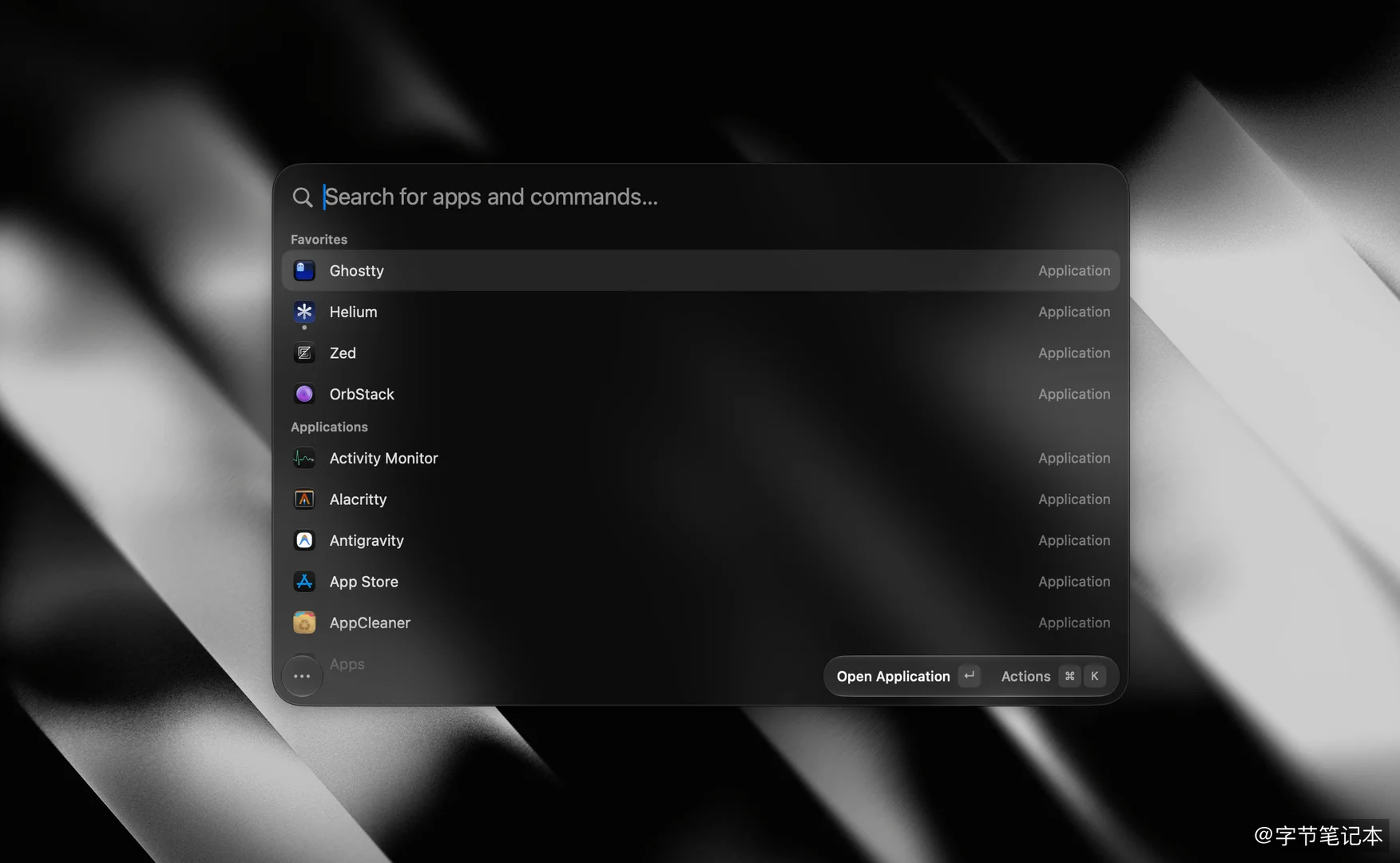 Tinycast:只有 5MB 的原生 macOS 启动器,还能直接跑 Raycast 插件