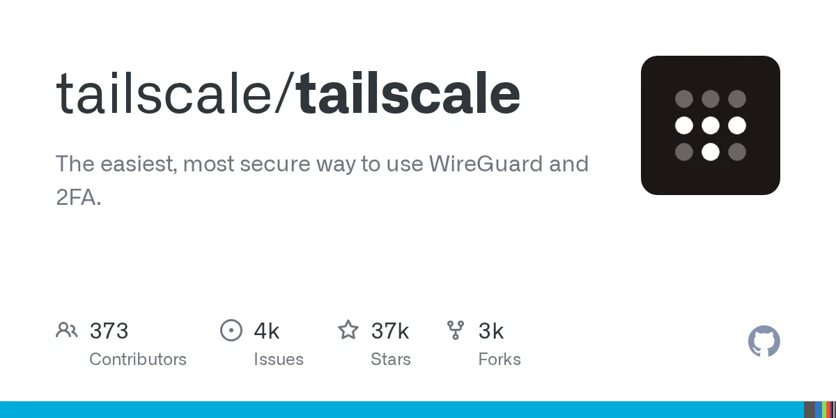 Tailscale(图:tailscale 仓库)