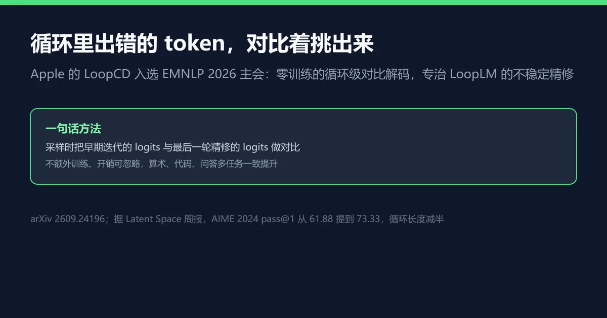 循环里出错的 token，对比着挑出来