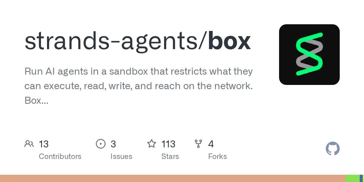 给 agent 上双重锁:Strands Box 把权限写到语义层