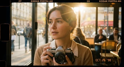 情绪胶片写真:电影感人像摄影