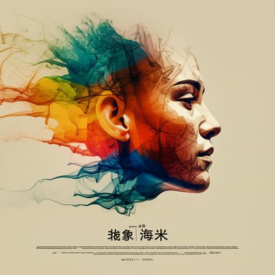 电影宣传海报:抽象艺术风格