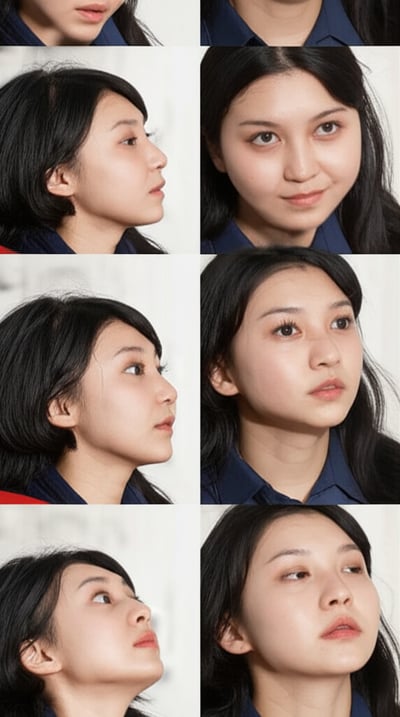 多图融合:15张图人物一致性