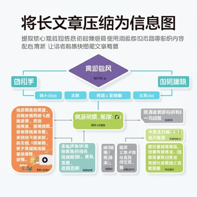 文章压缩:长文本白板图转换